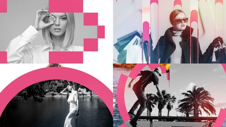 20个现代文本动画过渡效果素材库精选AE模板