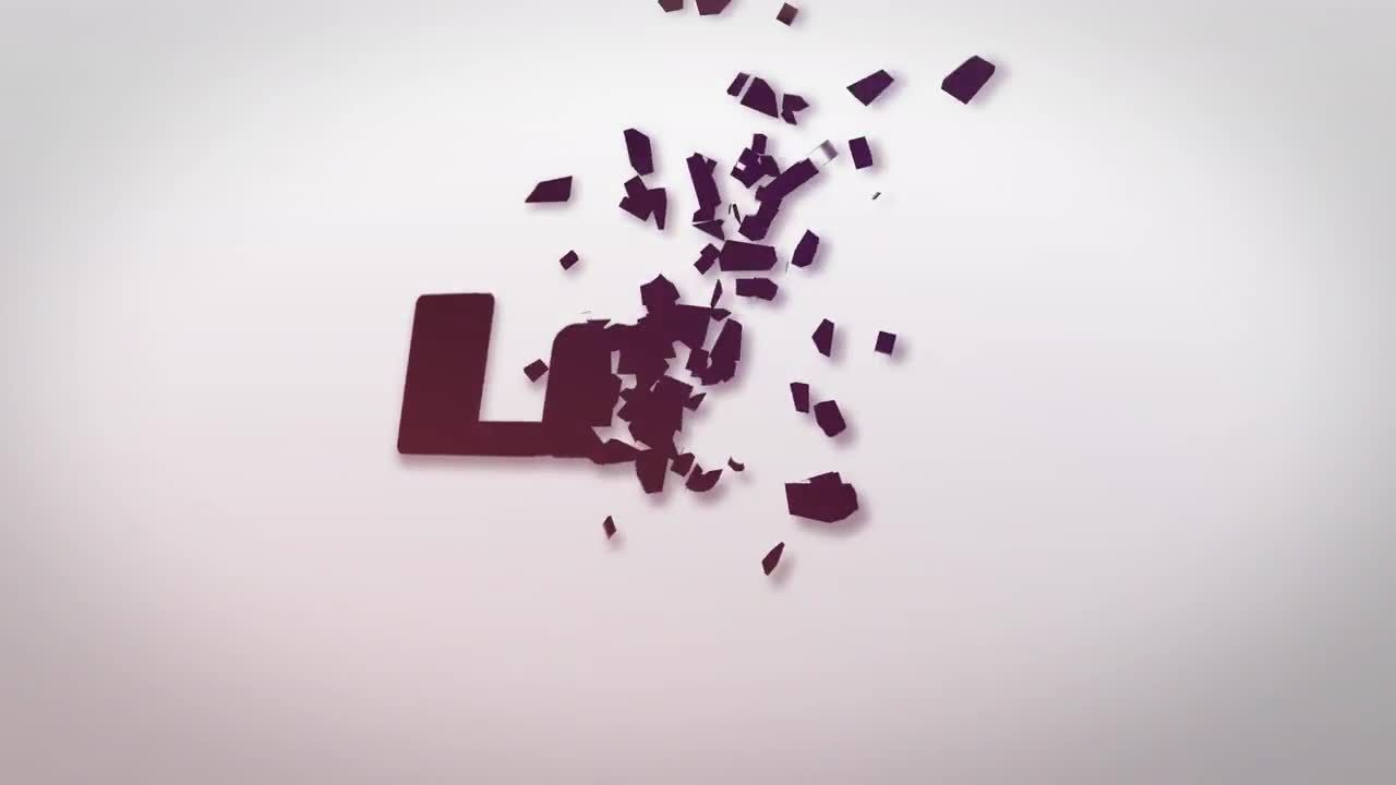 时尚优雅logo开场视频素材库精选AE模板