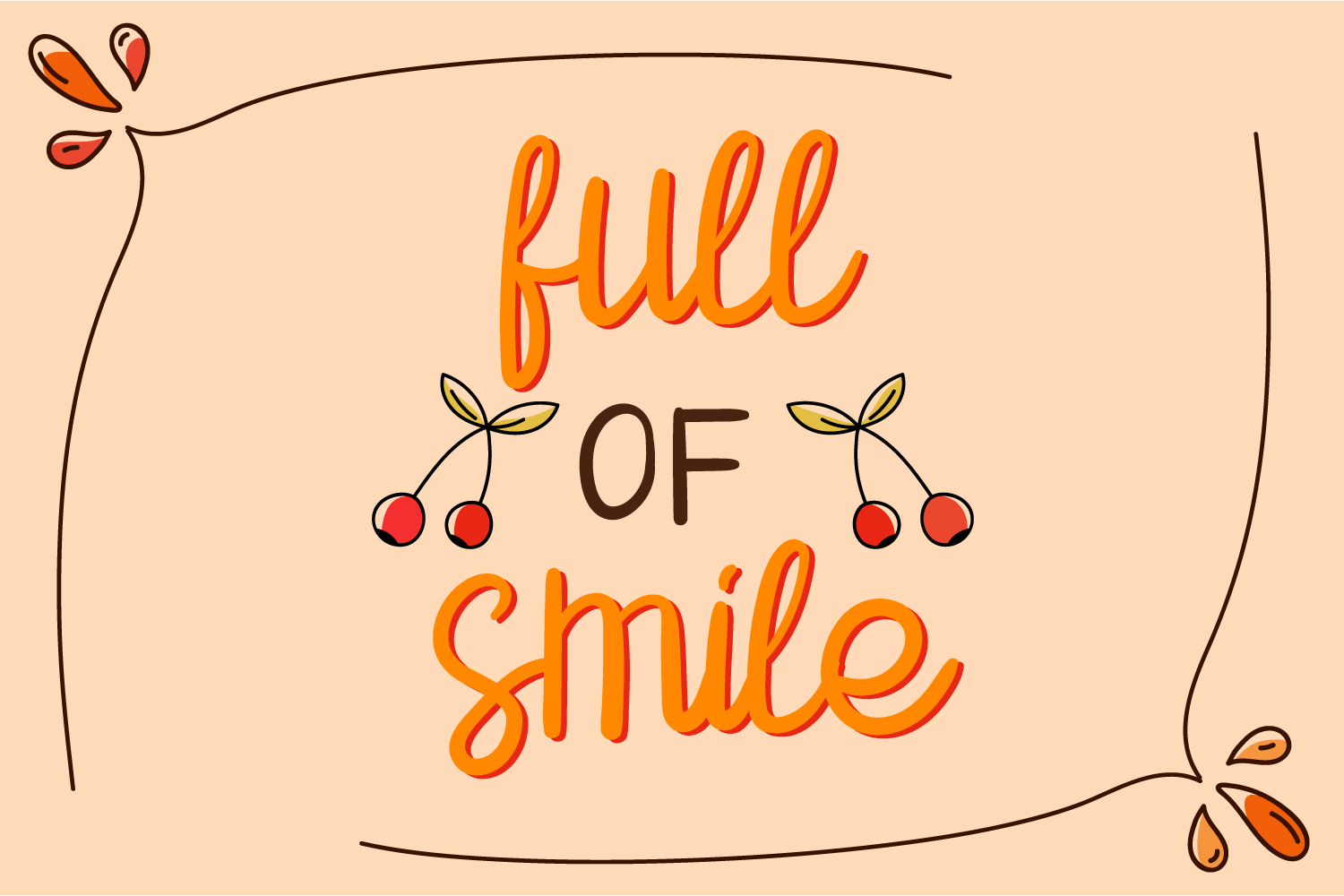 thankful sunday Regular Font插图2