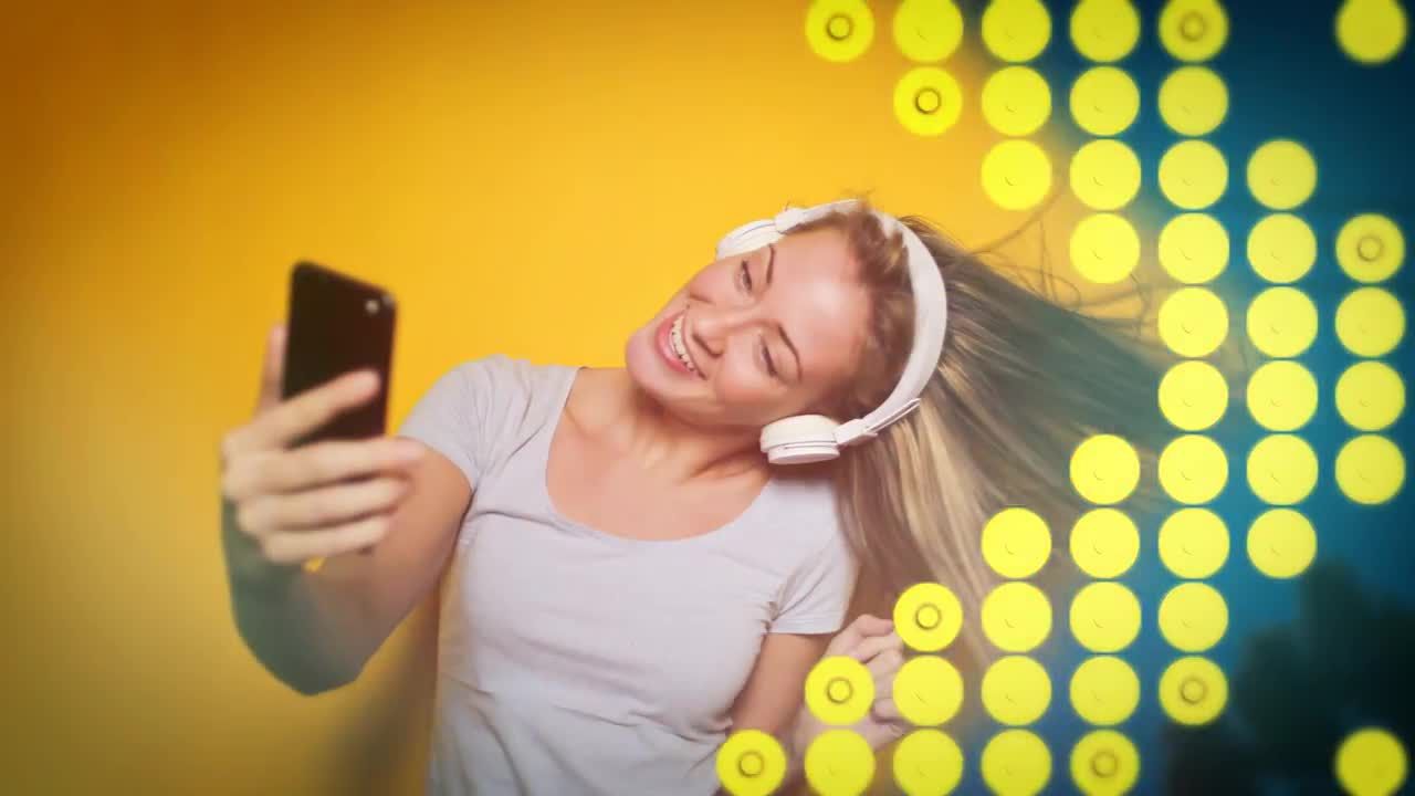 愉快而欢乐的照片过渡幻灯片素材库精选AE模板