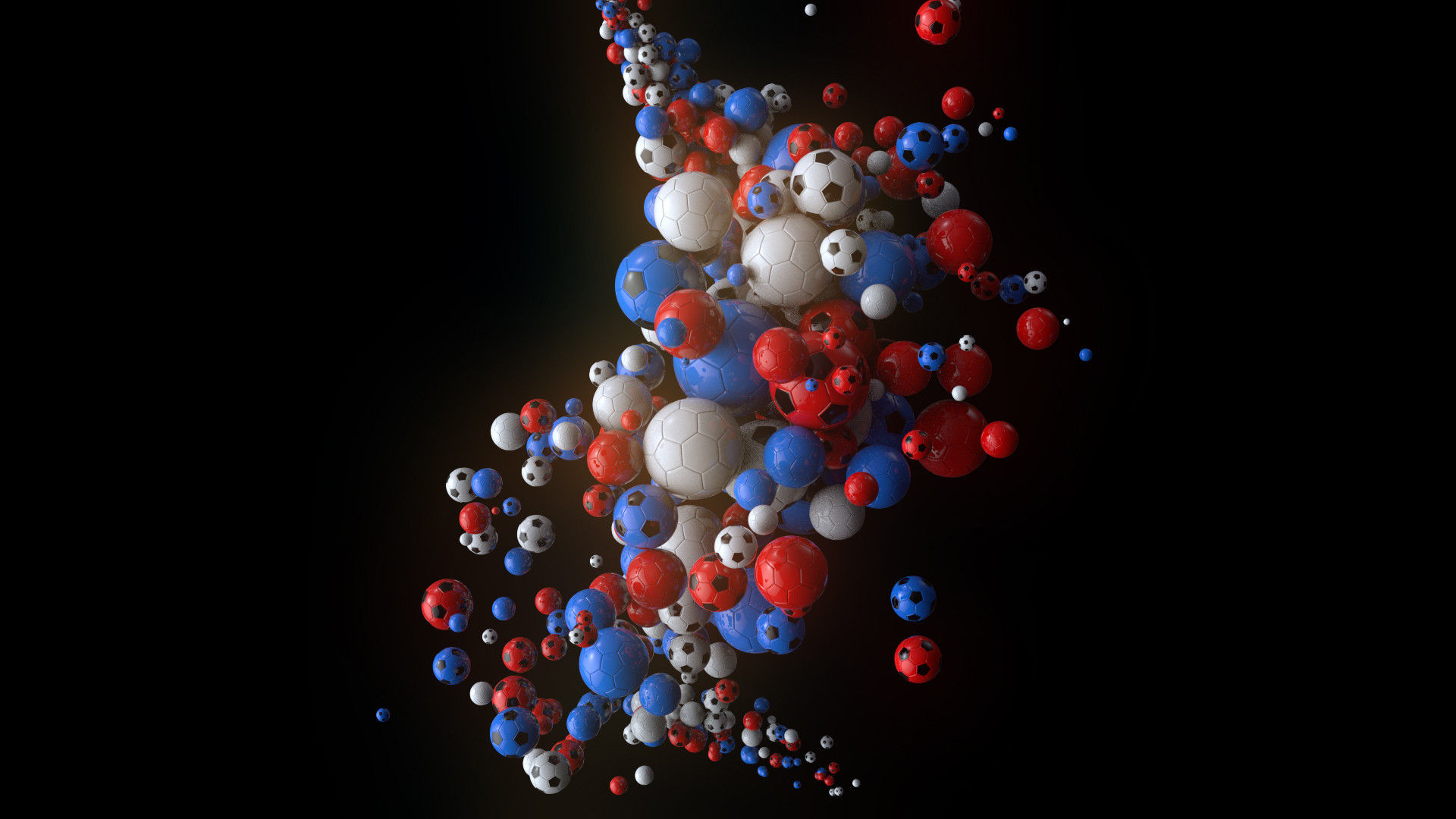 3个足球标志动画显示素材库推荐PR模板