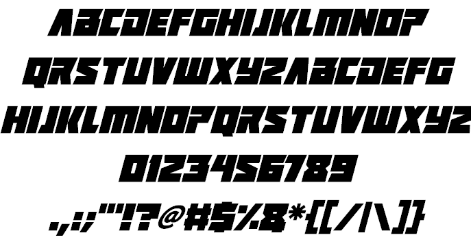 Positrons font插图2