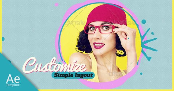 炫酷卡通水波视频转场特效素材库精选AE模板 Delicious