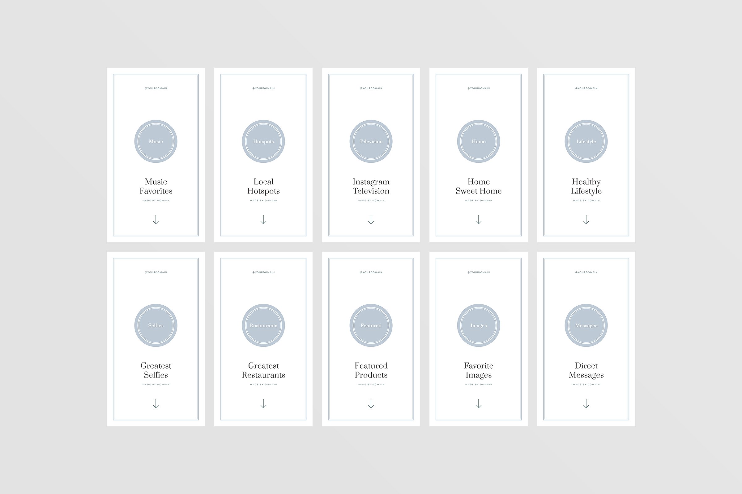 Instagram等新媒体社交媒体文章贴图设计模板素材库精选 Seattle Instagram Highlights插图(9)