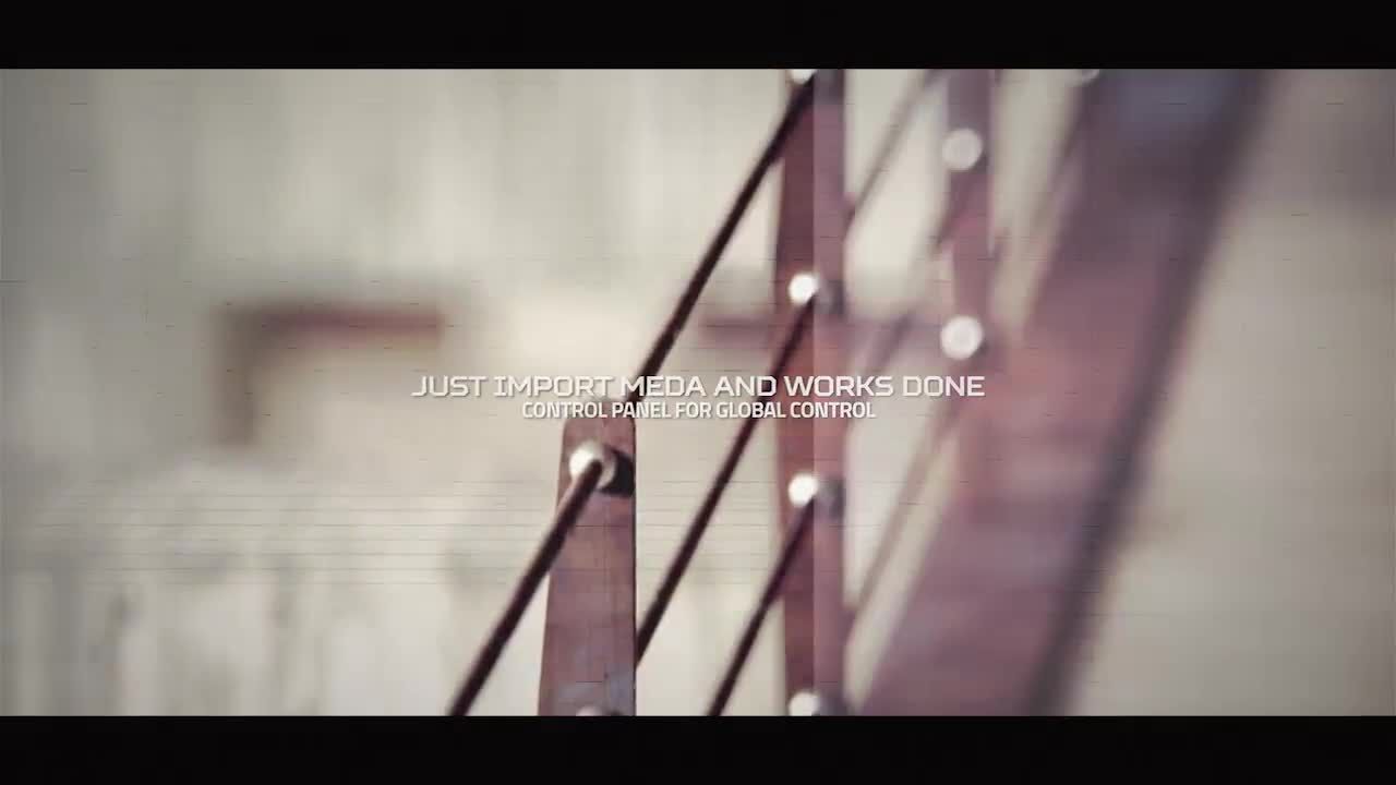 13个失真故障特效AE视频素材模板