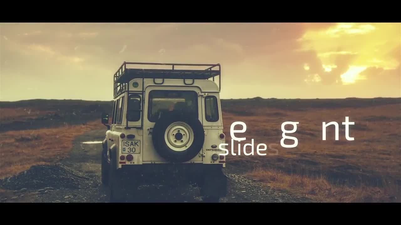 优雅的文本动画和时尚的过渡效果素材库精选AE模板