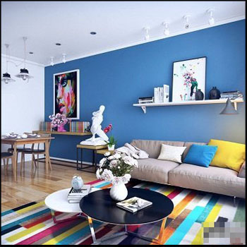 厨房客厅室内场景素材之家精选3D模型