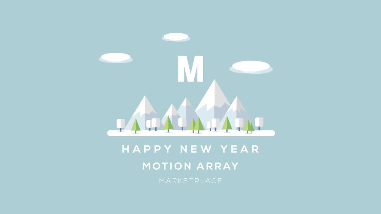 迷你简单简洁LOGO标志展示素材库精选AE模板