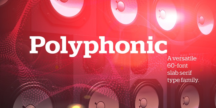 Polyphonic Font Family插图