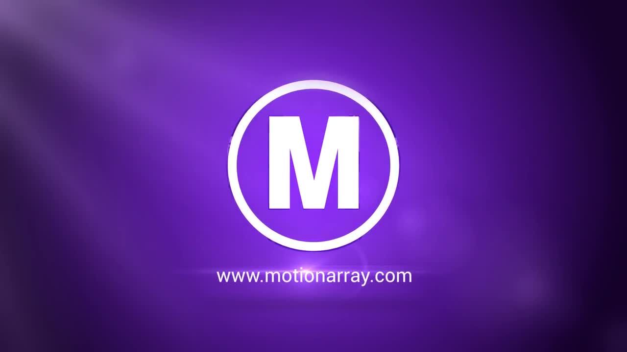 多彩炫动粒子快速动态展示LOGO标志素材库精选AE模板