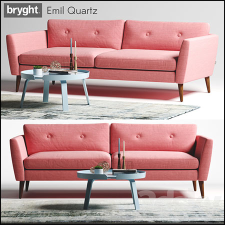 Article Bryght Emil 石英沙发素材之家精选3D模型