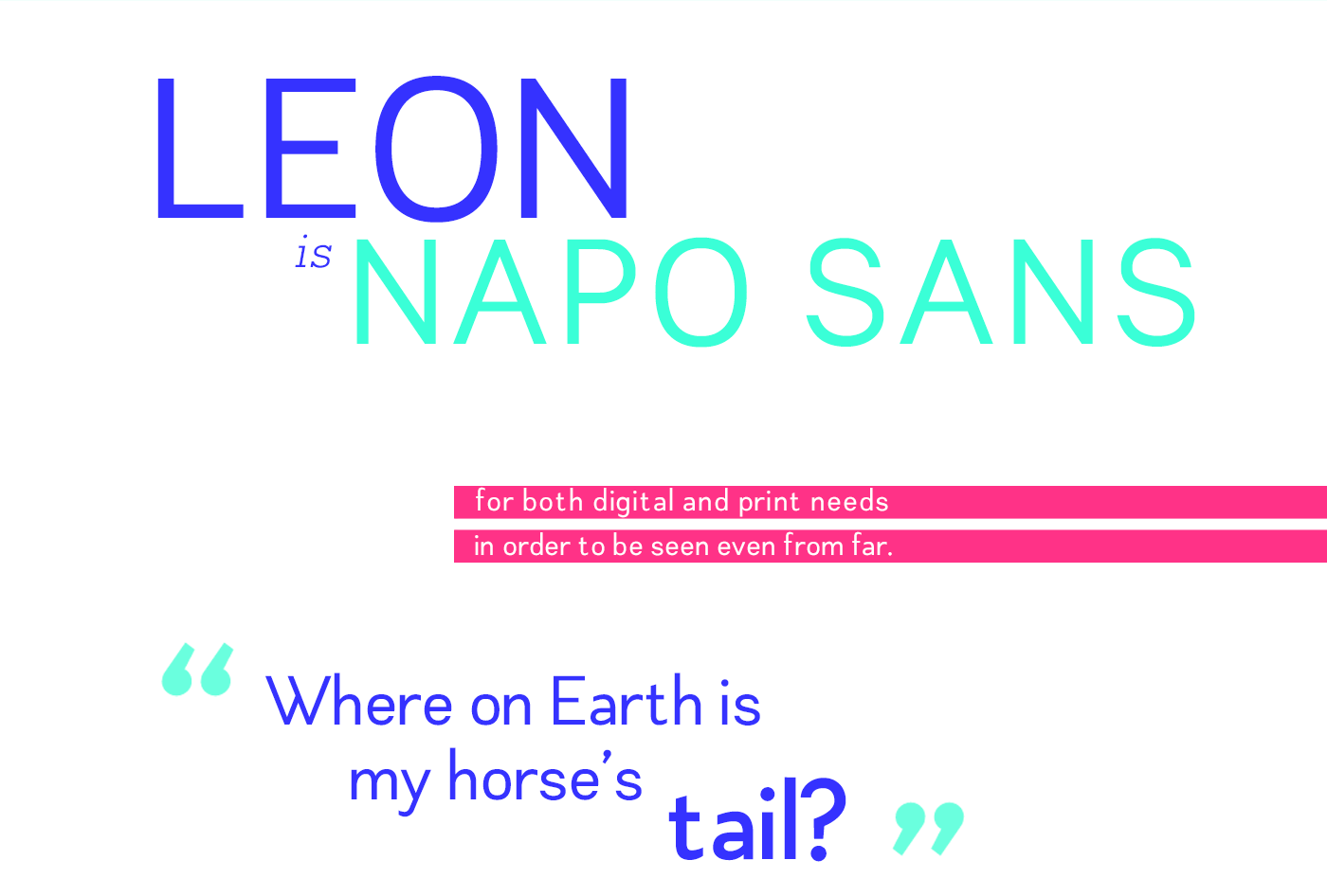 免费粗衬线英文字体 Napo Font Family插图(8)