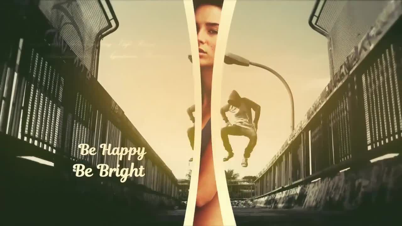 整洁复古创意的照片幻灯片素材库精选AE模板