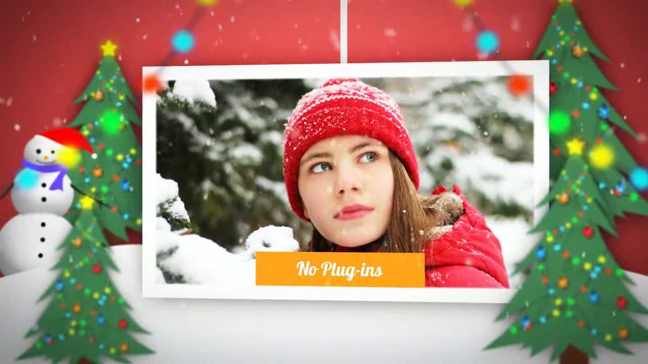 圣诞节和新年幻灯片素材库精选AE模板