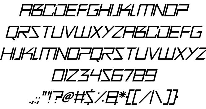 Quirky Robot font插图2 Quirky Robot font插图2