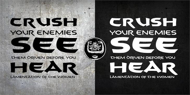 CrushYourEnemies font插图5