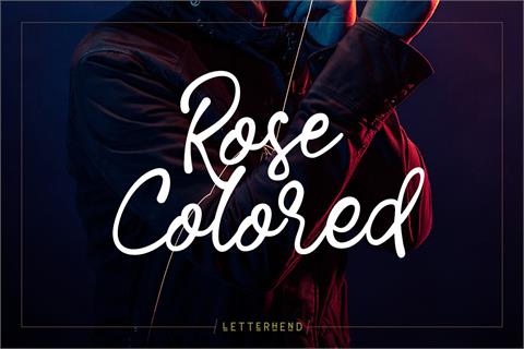 Rose Colored font素材之家精选英文字体