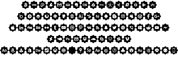 font 120 icons font插图1 font 120 icons font插图1