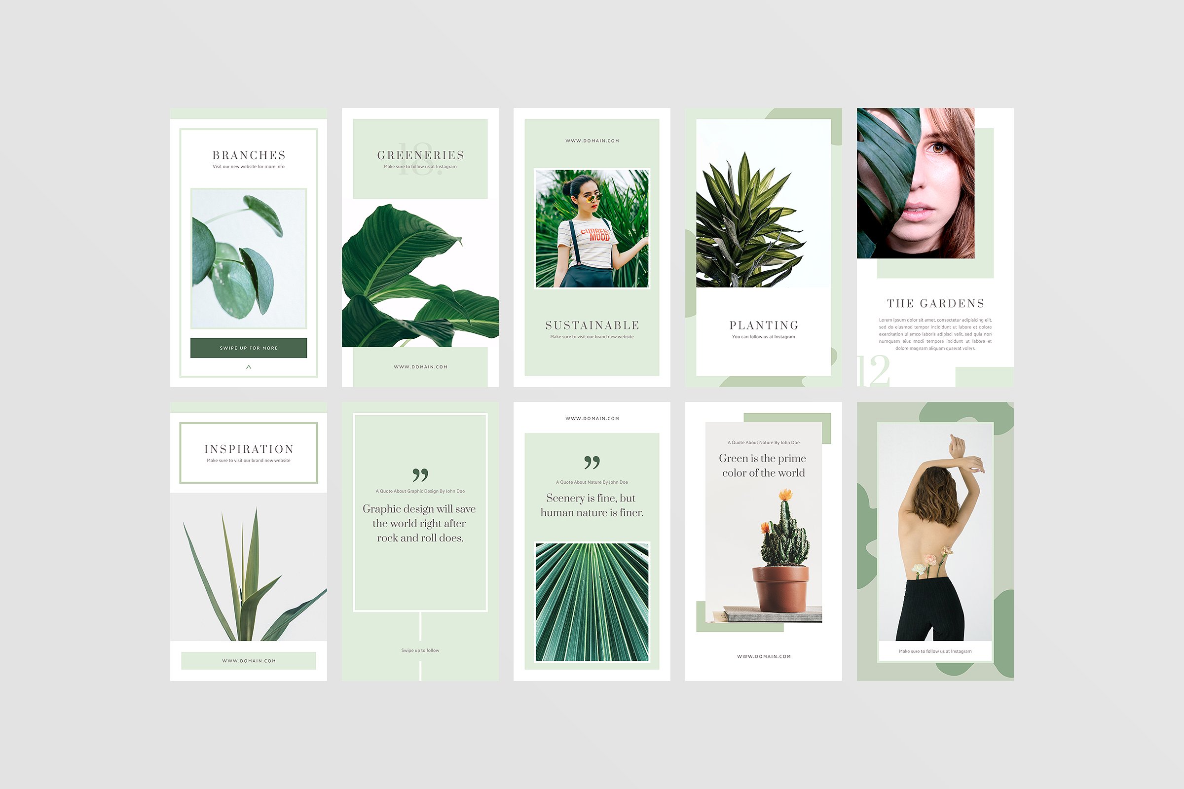 新媒体文章贴图模板素材库精选 Stockholm Instagram Stories插图(7)