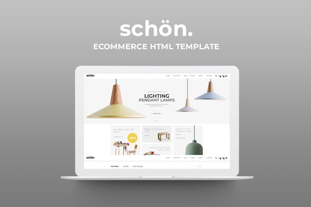 外贸网站电商网站HTML5模板素材库精选下载 schön. | eCommerce HTML Template插图(1)