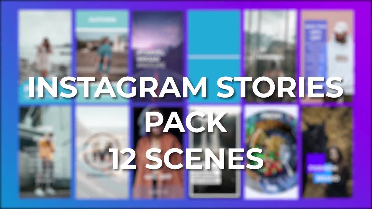 社交主页屏幕版式动画素材库精选AE模板