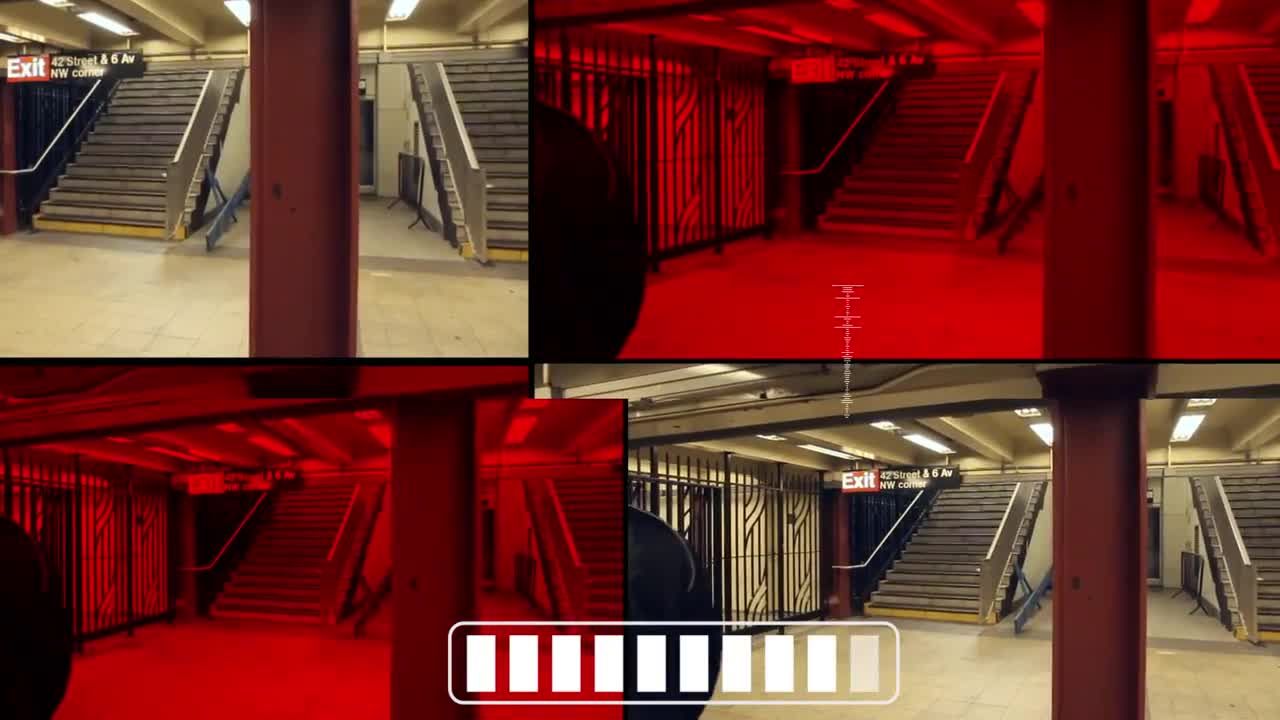 有趣的位移过渡素材库精选pr模板