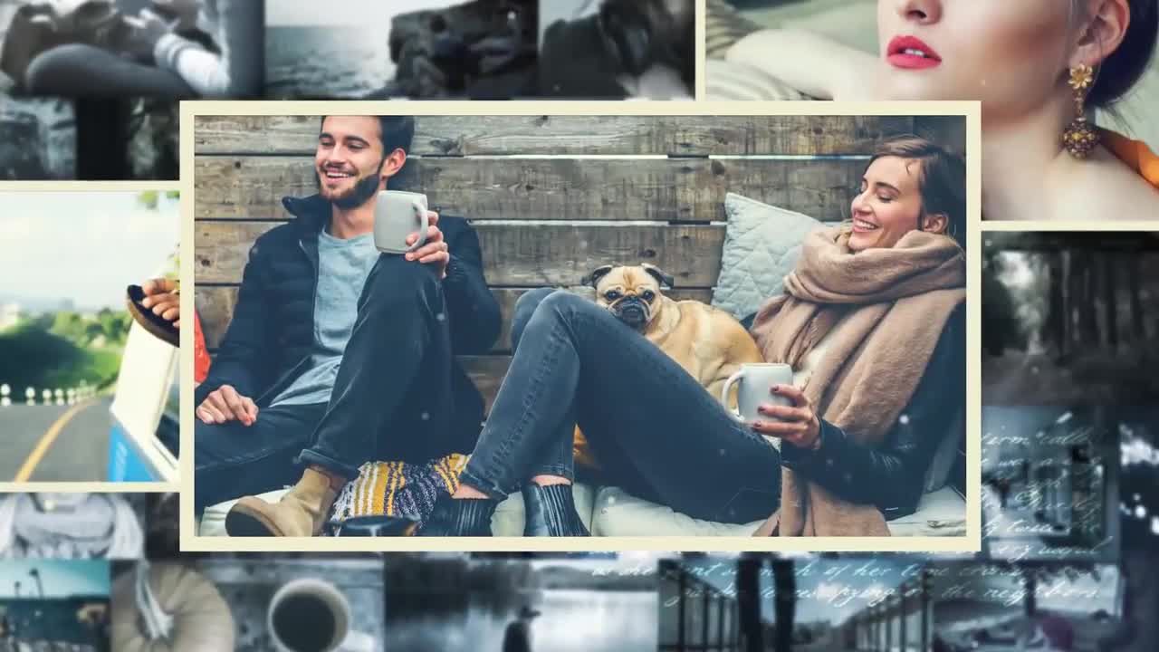 高品质照片时尚过渡展示素材库精选AE模板