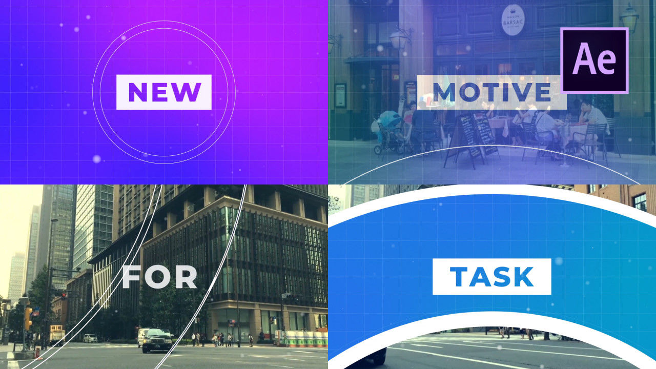 快速错字幻灯片放映素材库精选AE模板