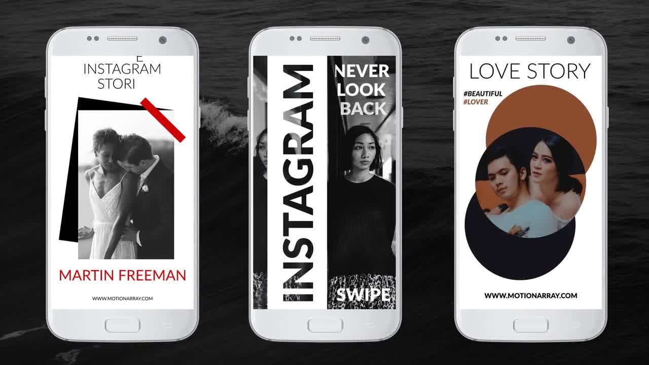 最小的Instagram故事素材库精选AE模板