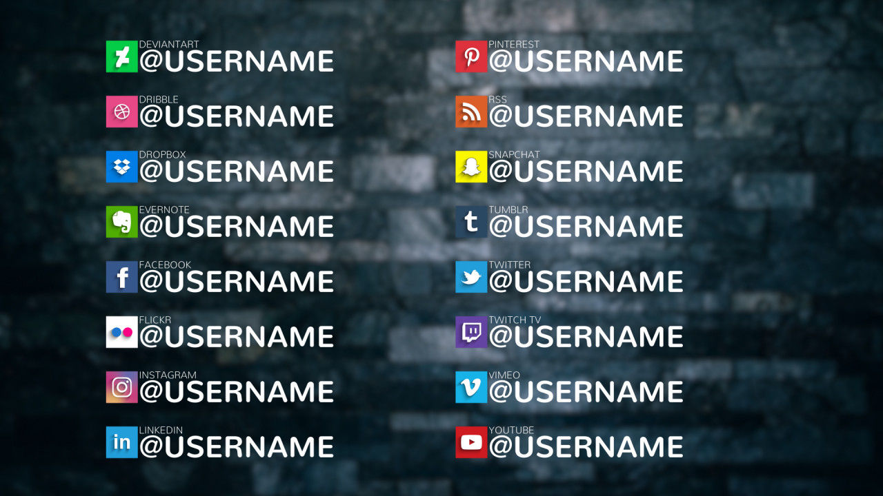 简单清洁社交媒体低三分装4K素材库精选AE模板