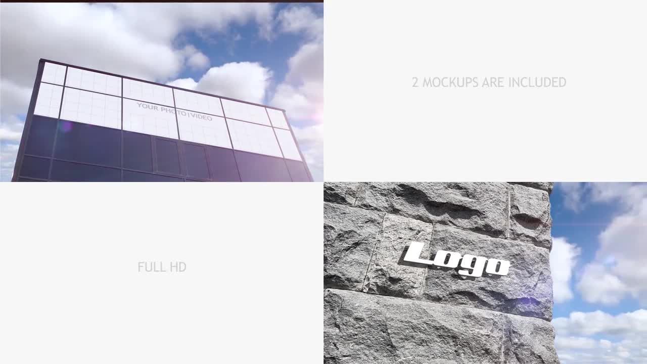 城市广告样机产品介绍素材库精选AE模板