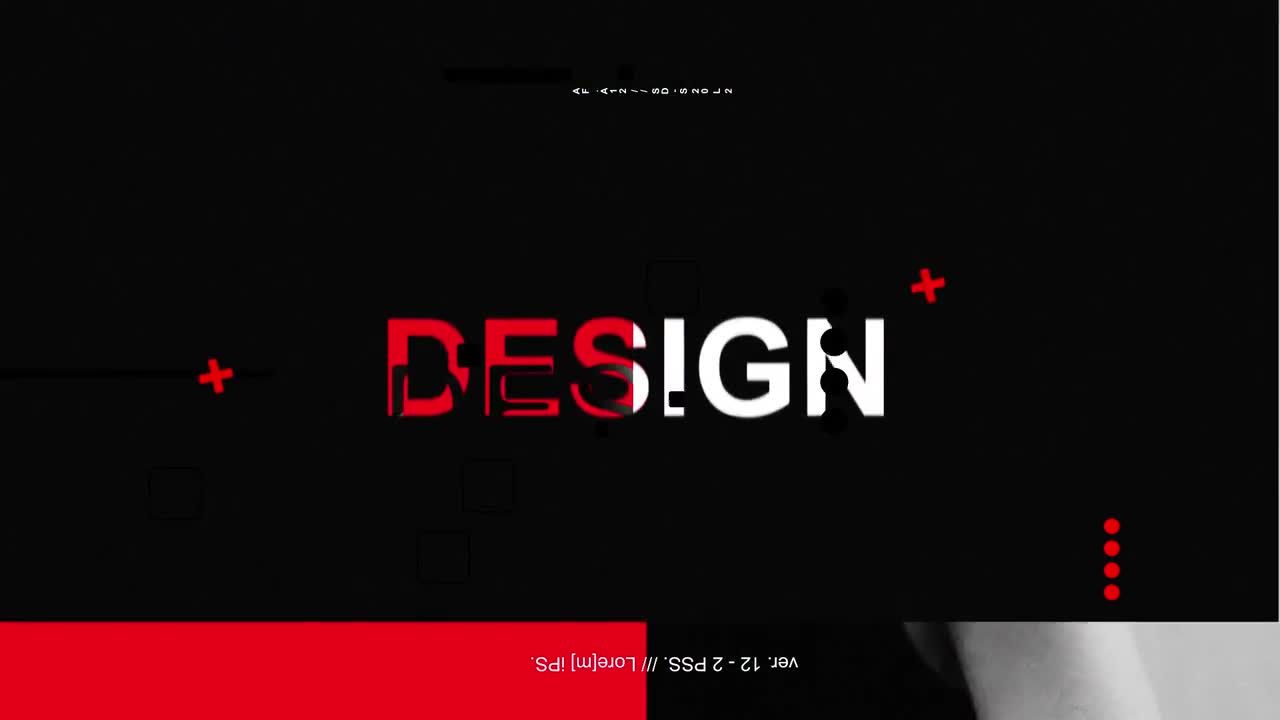 创新风格嘻哈简介素材库精选AE模板