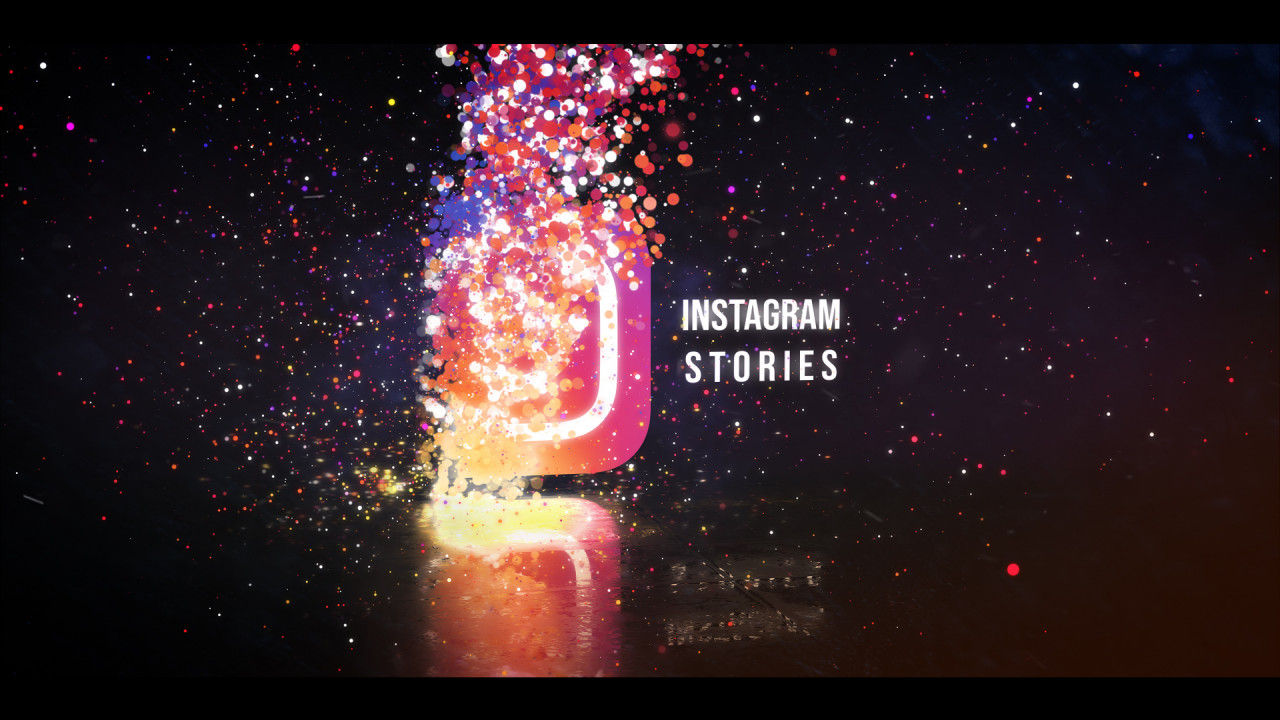 圆形粒子徽标素材库精选AE模板