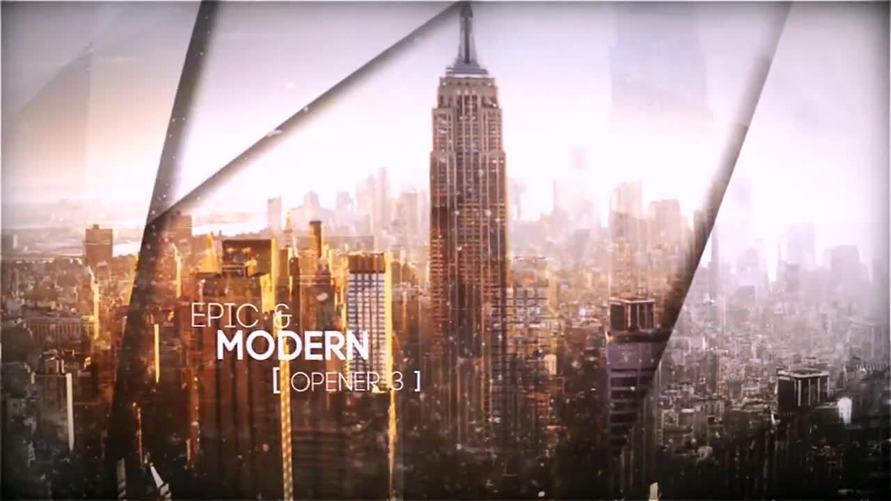 动画视差样式素材库精选AE模板