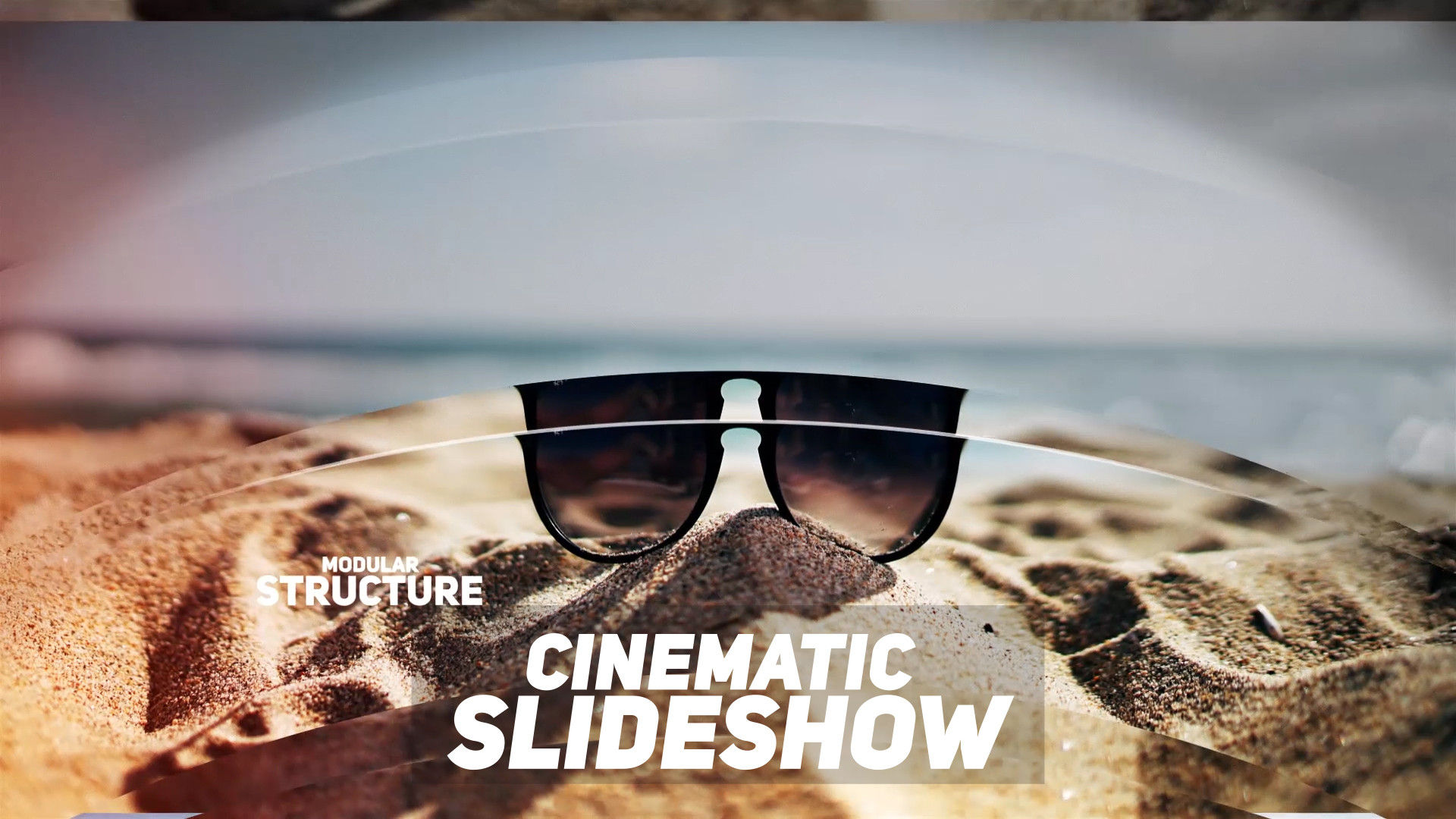 独特动画的电影幻灯片素材库推荐PR模板