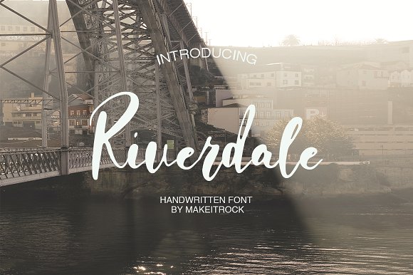 Riverdale Font素材之家精选英文字体