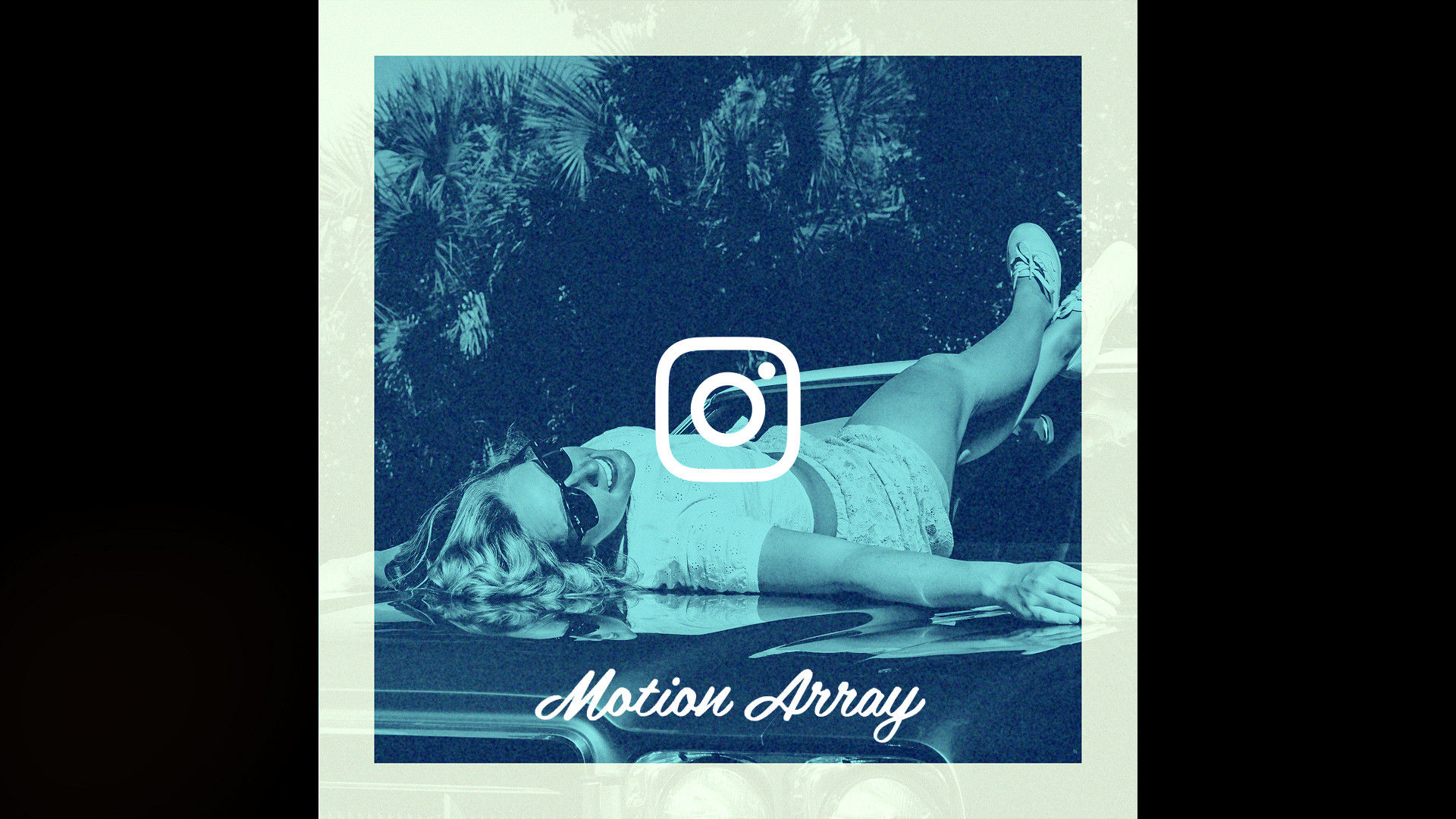 Instagram简短动态动画ae模板