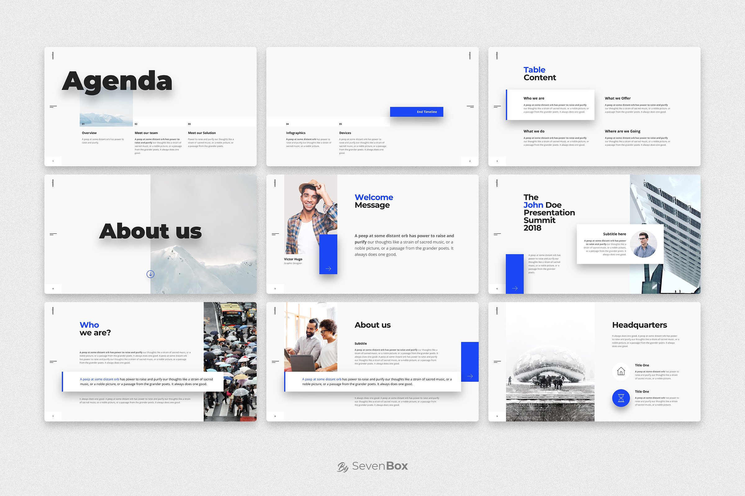 Voodoo-创意极简的PPT模板下载 [pptx]插图(4)