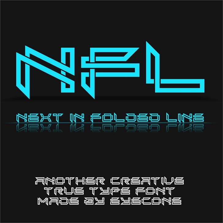 Next In Line font插图6 Next In Line font插图6