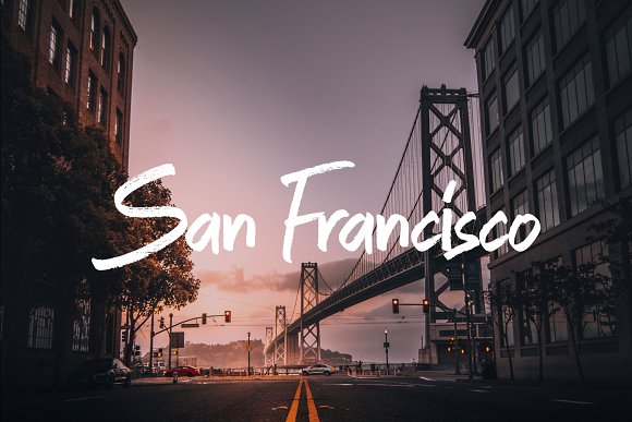 Auttera Font素材之家精选英文字体