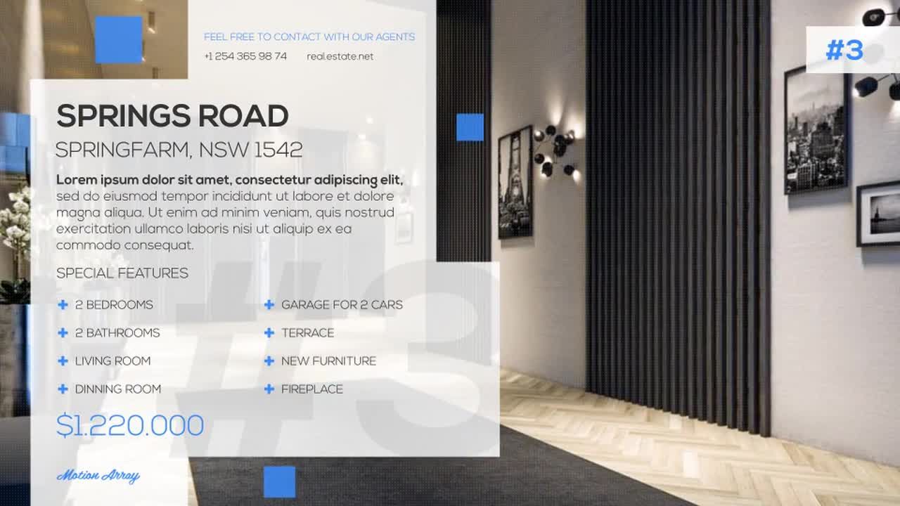 房地产促销2 素材库精选AE模板