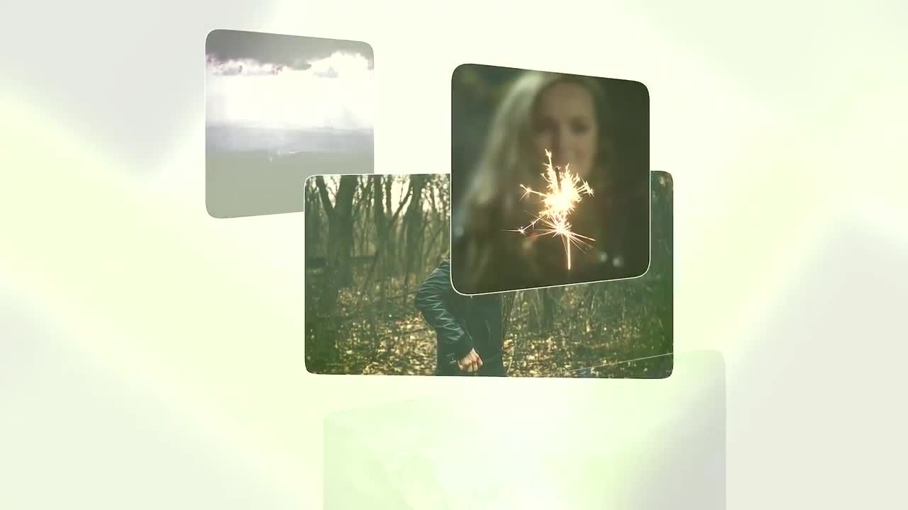 50张照片幻灯片素材库精选pr模板