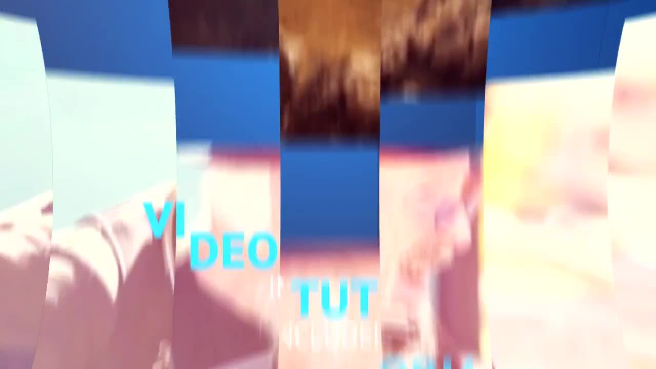 切片效果开场白素材库精选AE模板