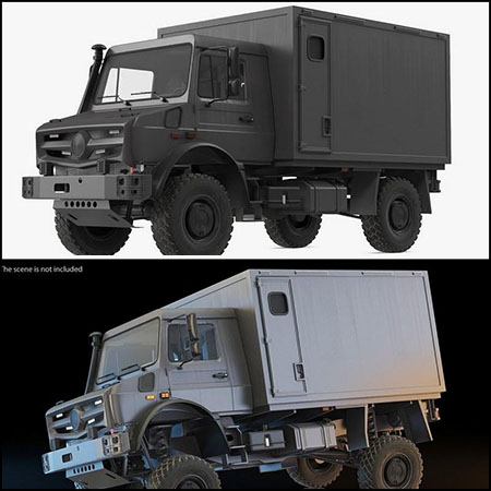 越野车房车素材之家精选3D模型