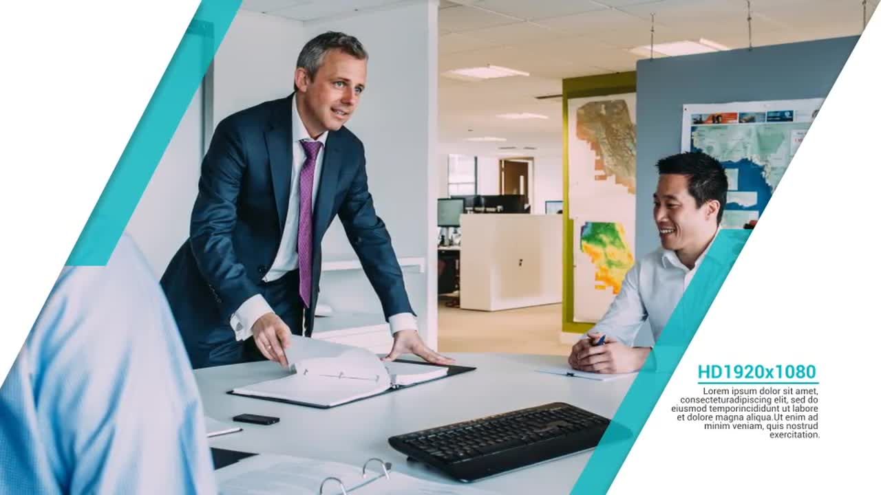 清洁企业宣传介绍素材库精选AE模板