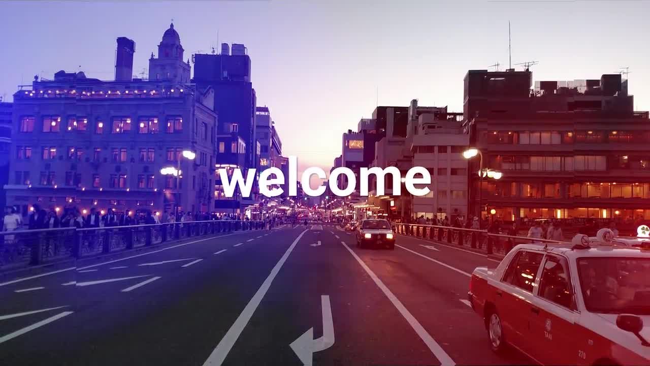 动态开启者幻灯片介绍徽标素材库精选pr模板