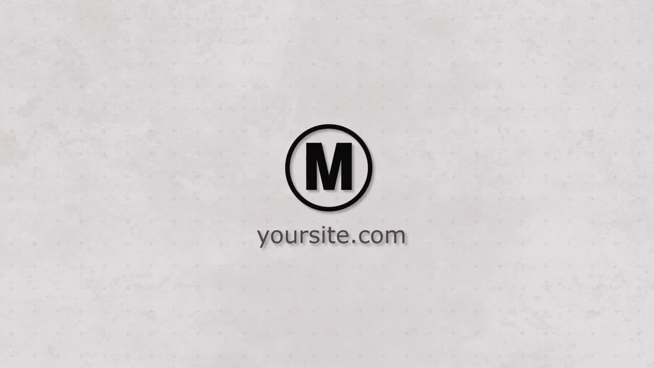 最小点标志AElogo模板