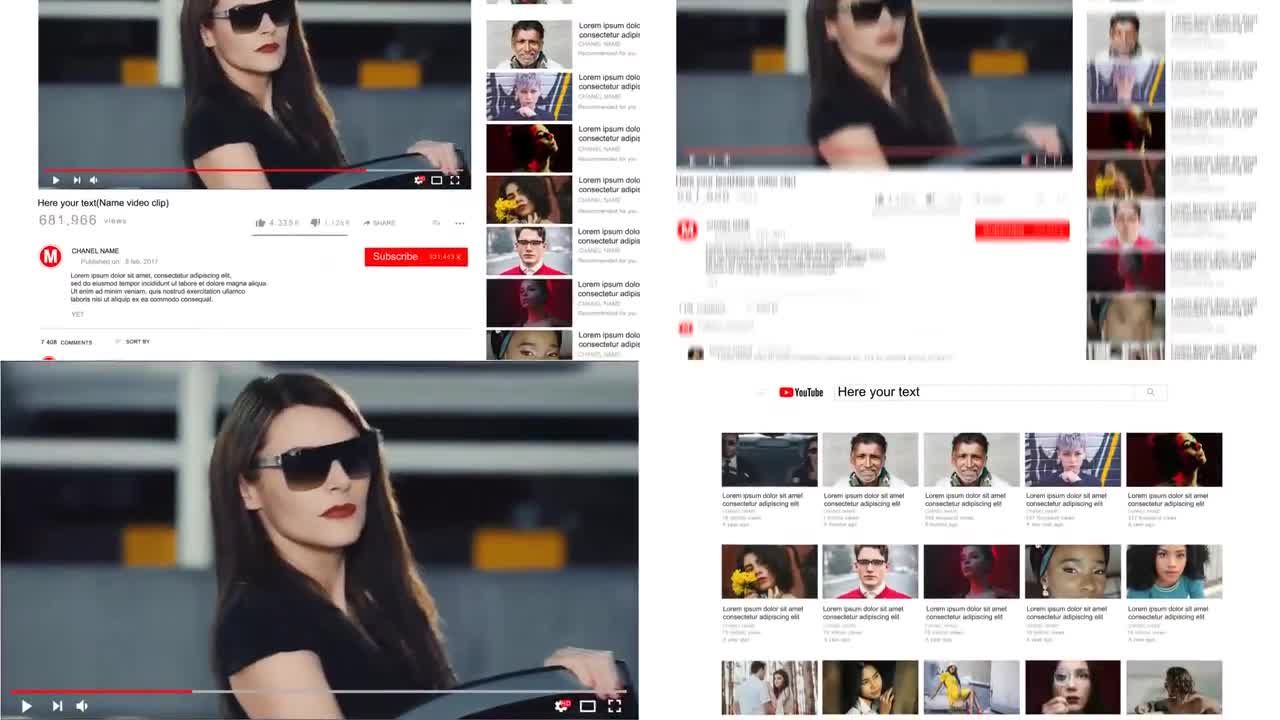 自媒体宣传动画素材库精选AE模板