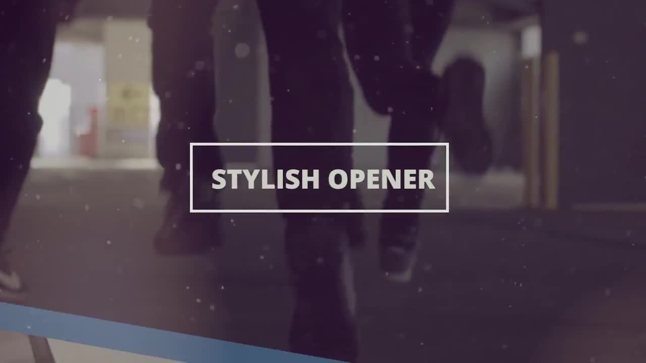 时尚炫酷的幻灯片演示过渡效果素材库精选pr模板