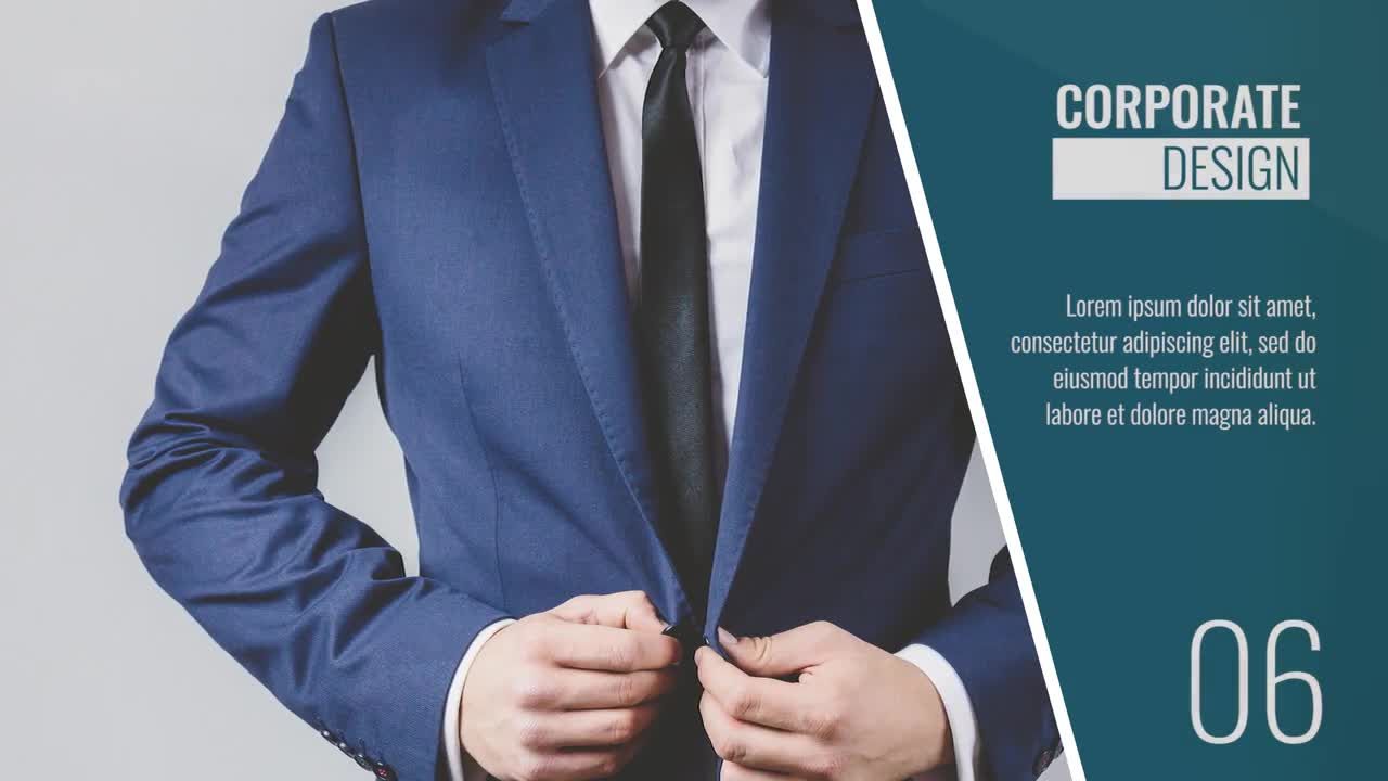 出色的商业视频宣传片Pr模板